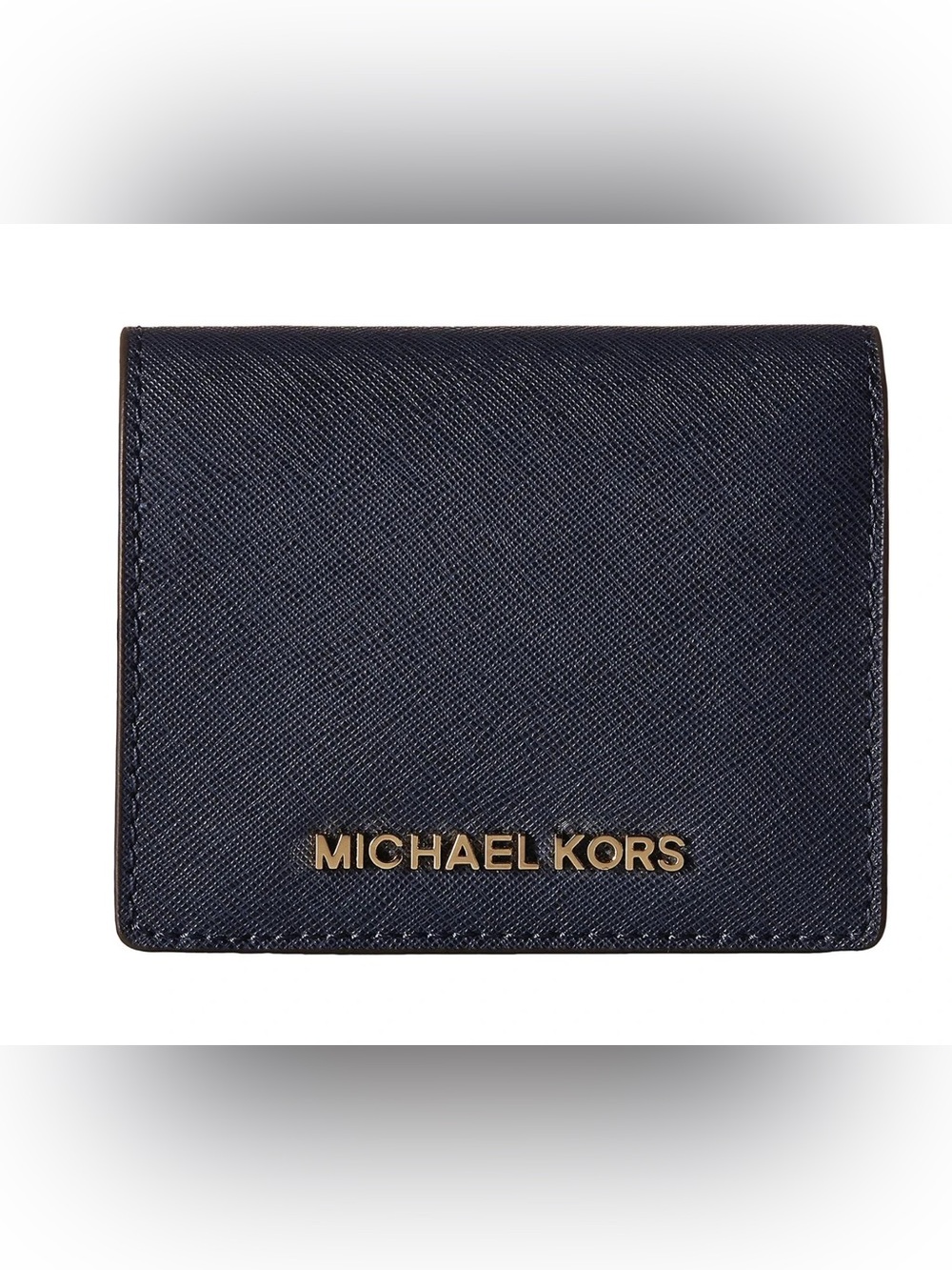 Michael Kors Wallets Saffiano Leather Jet Set Travel Flap Card Holder